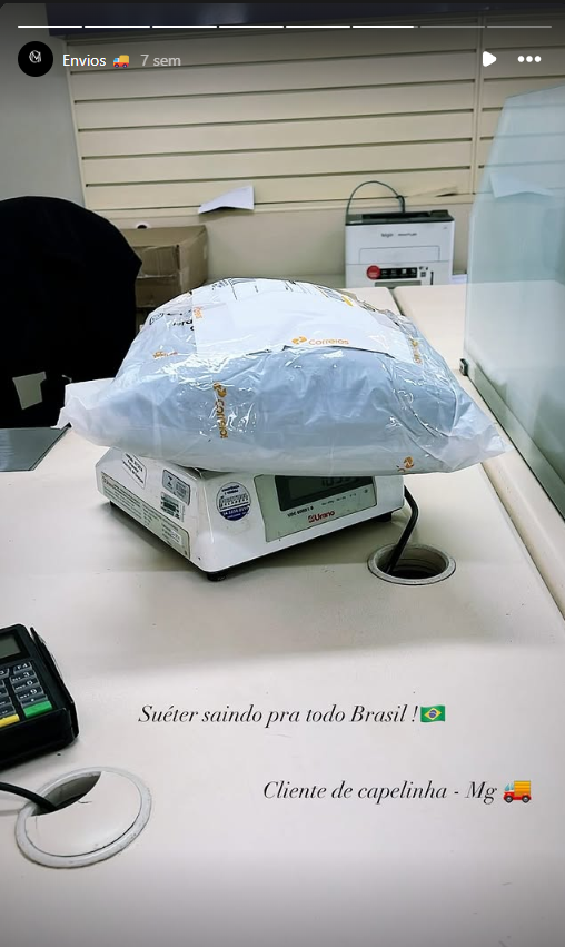 Pedido de moda masculina da Grife Mont